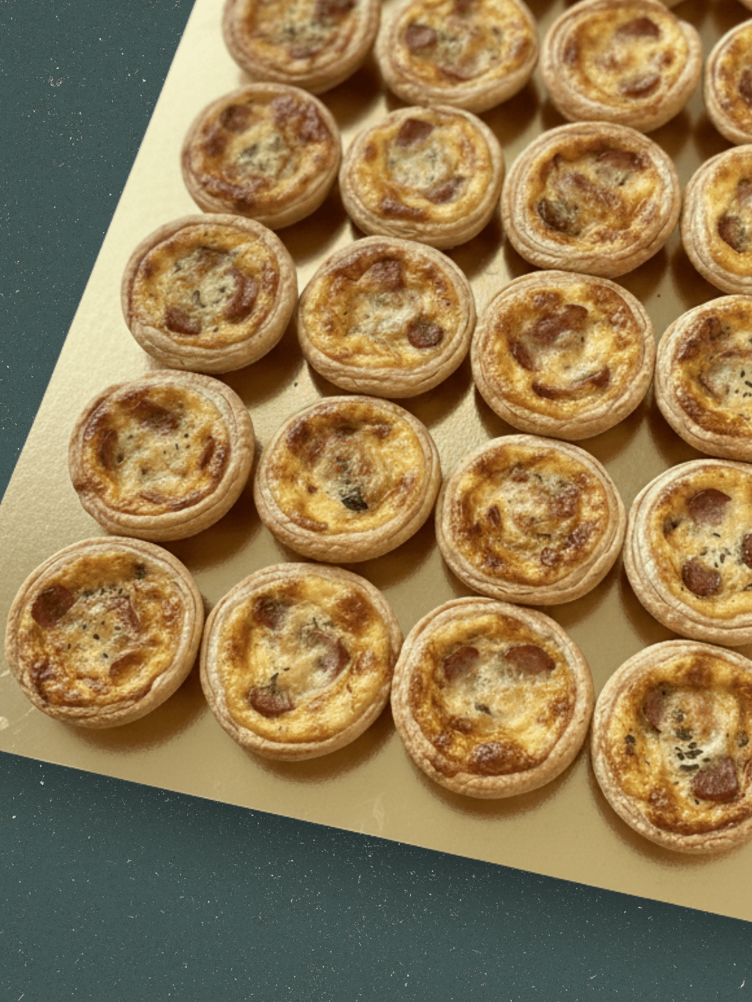 mini quiches min